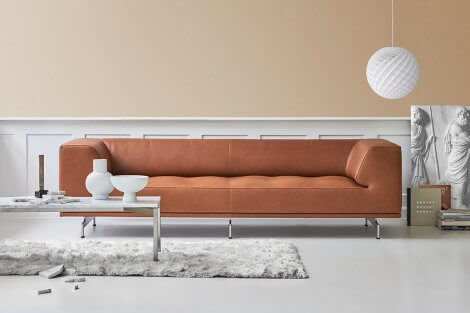 The perfect sturdy sofa designed by Erik Joergensen