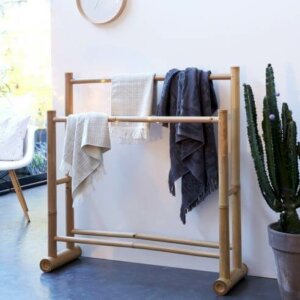 An image representing using bamboo in your interior decor as a bamboo rail.