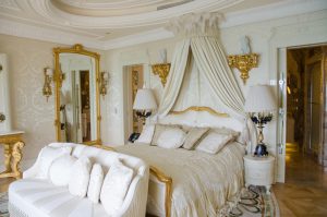 Victorian style bedroom.