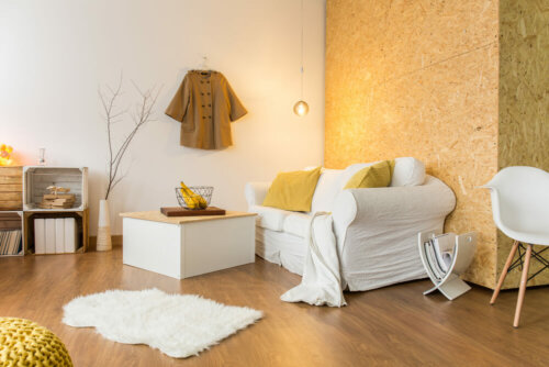 Warm lighting in your living room.