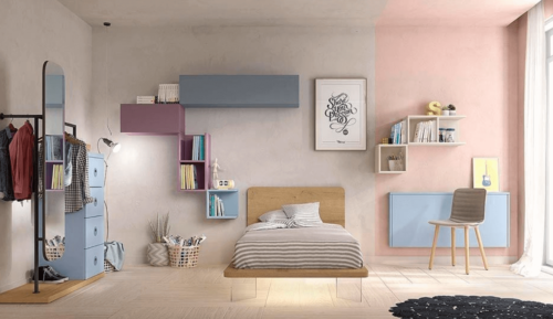 A light and romantic child's room.