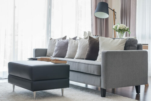 A comfortable sofa, a great way to achieve maximum comfort at home.