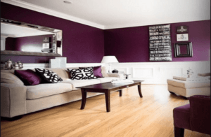 Using Eggplant Purple in Decoration To Create Elegance