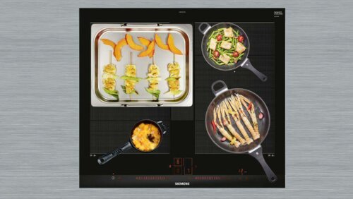 An induction cooktop is beneficial.