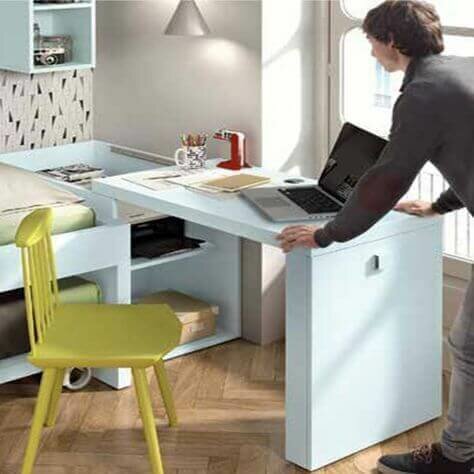 A child's room needs plenty of storage.