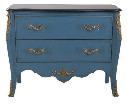 An antique dresser.
