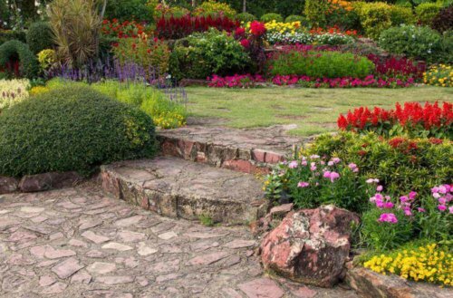 A Summer Garden - How to Use Pops of Color