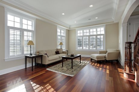 5 tips for a more elegant home - wooden flooring.