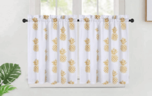 Pineapple drapes.