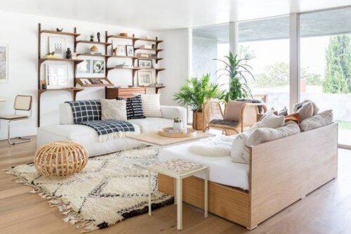 A Radiant White Living Room