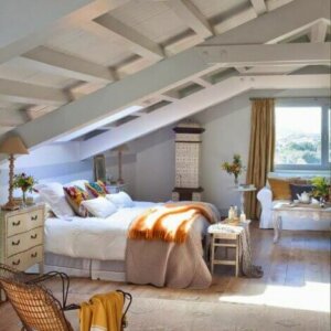 Decorating your attic space: bedroom decor.