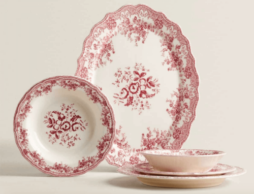 A Zara Home tableware set.