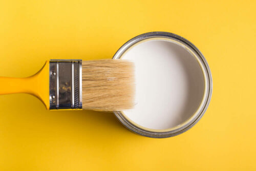 A brush set for painting.