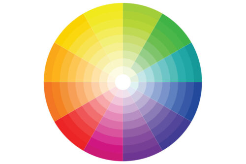 A color wheel.