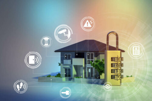 A diagram of what homeowners insurance covers.