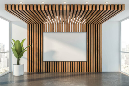 목제 패널: 격자 무늬 패널