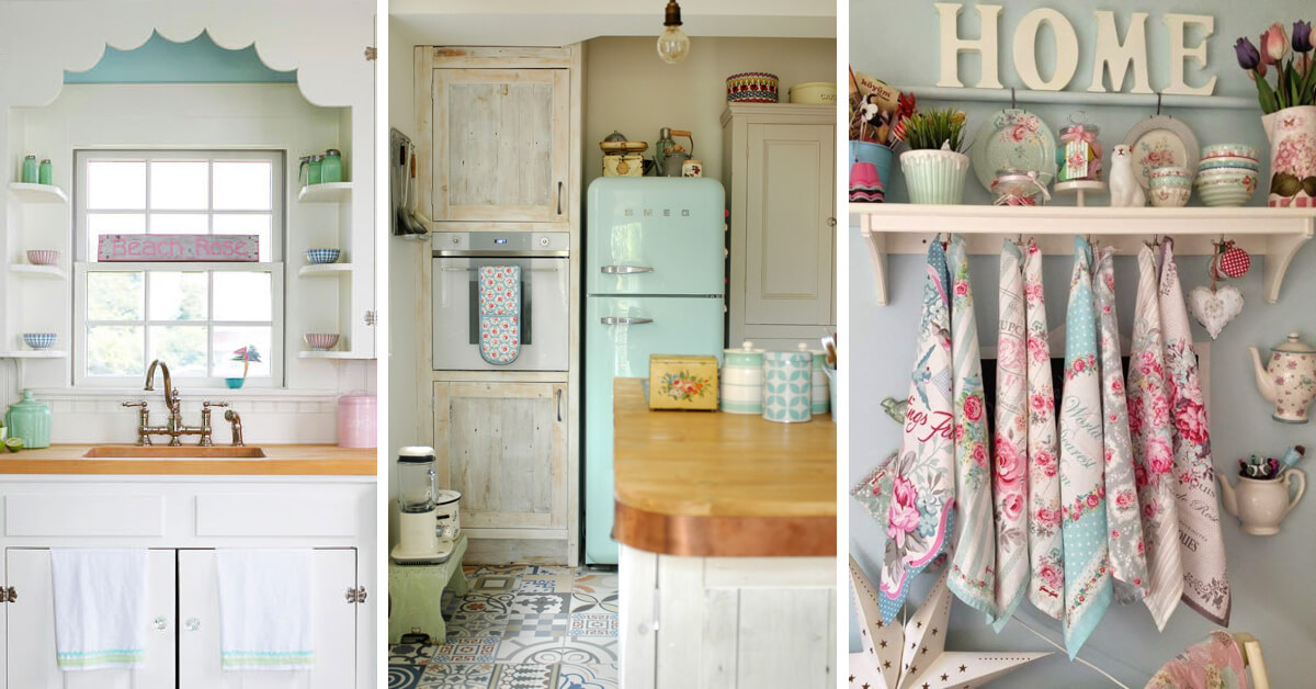 A few items used when creating a vintage kitchen.