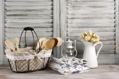 Some décor objects inspired by the countryside.