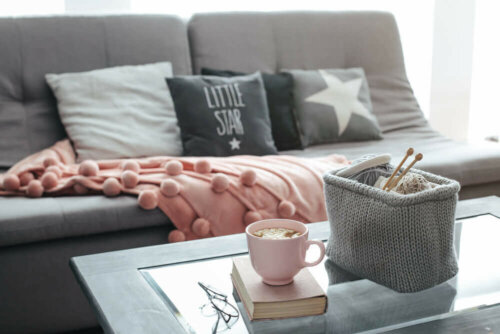 A tidy living room.