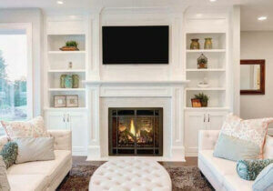 Ways to Create Symmetry Around Your Fireplace