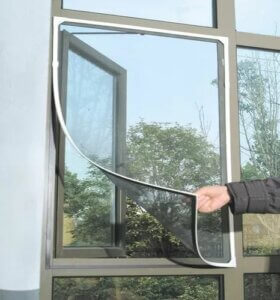 A magnetic mosquito net.