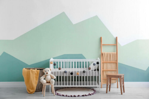A minimalist nursery.