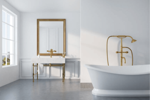 Gold Is What Your Bathroom Needs