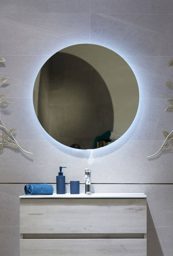 Bathroom lighting.