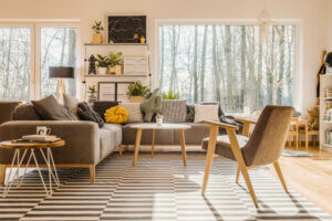 Nordic Style Armchairs: Pure Shapes