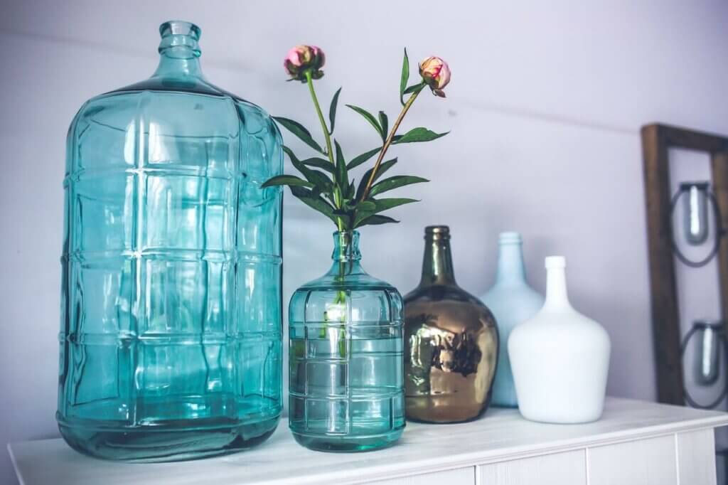 glass vase