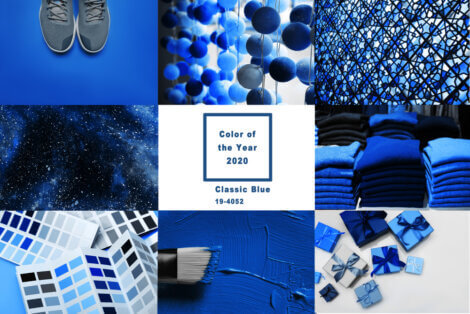 Classic Blue, the colour of 2020