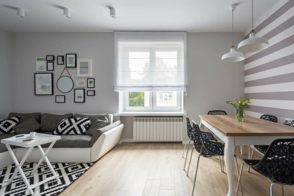 Blinds for small spaces.