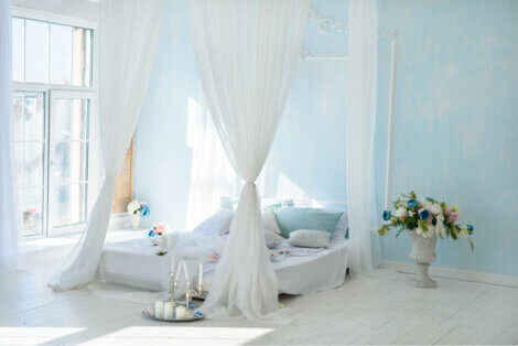 create a romantic bedroom
