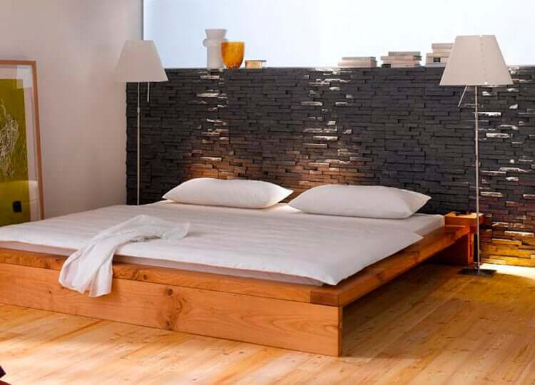 Choose the right type of material for your headboard.