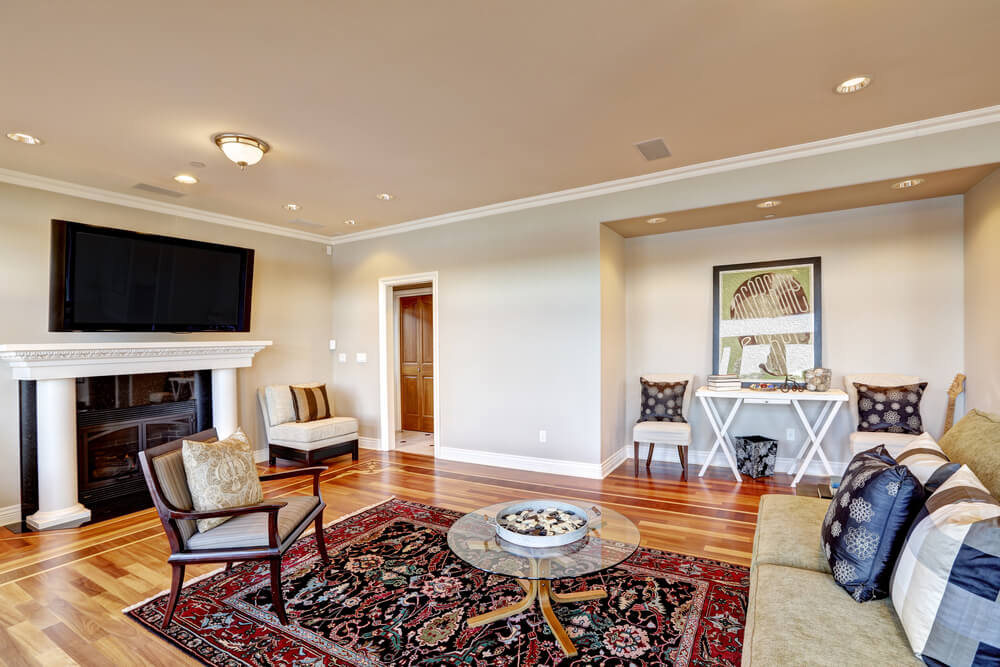 Decorate your home with Persian rugs for the contemporary classic style.