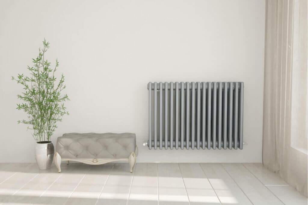 Different types of radiators for different decorative styles.