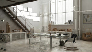Industrial-Style Tables for Your Workspace