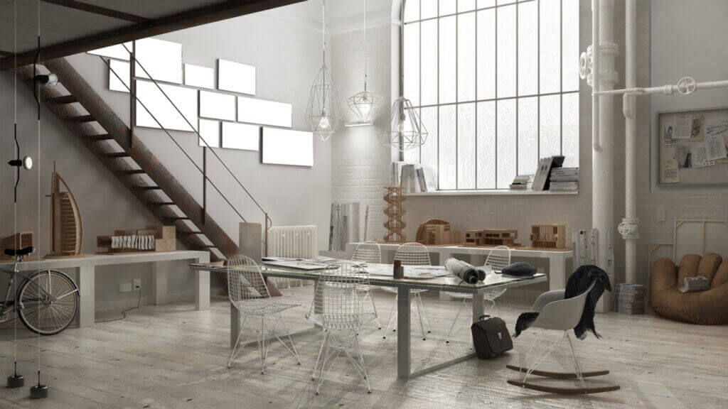 Industrial-Style Tables for Your Workspace