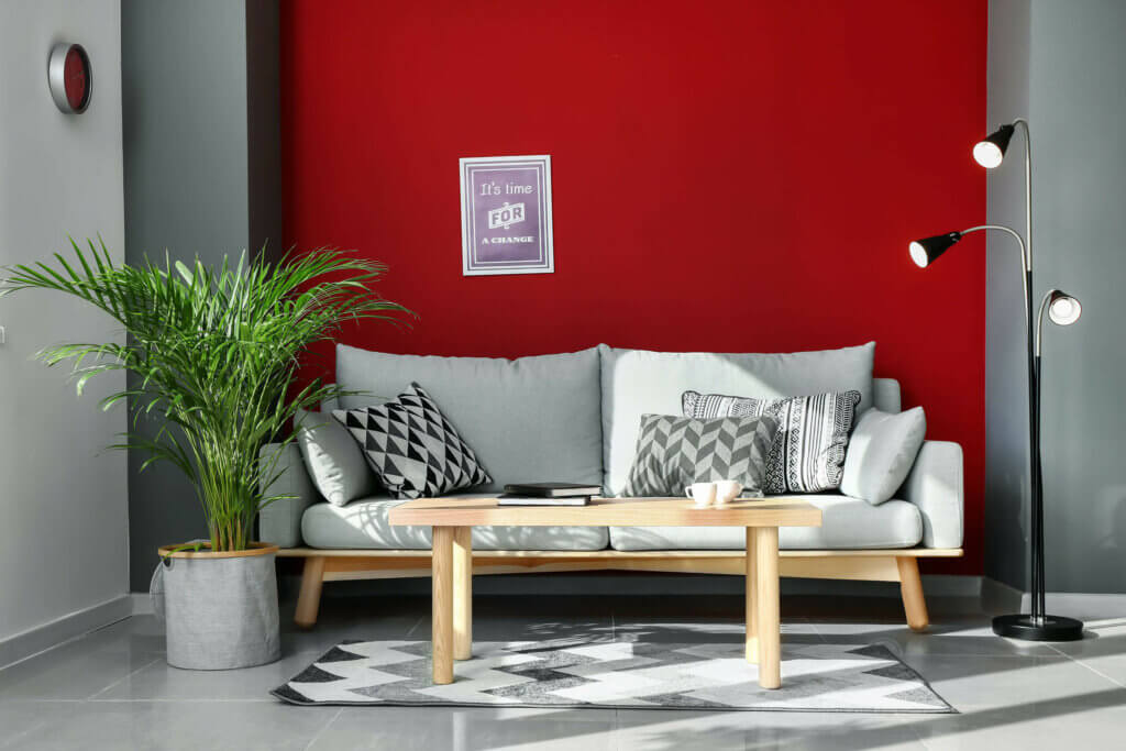 Maroon is the best color for your walls.