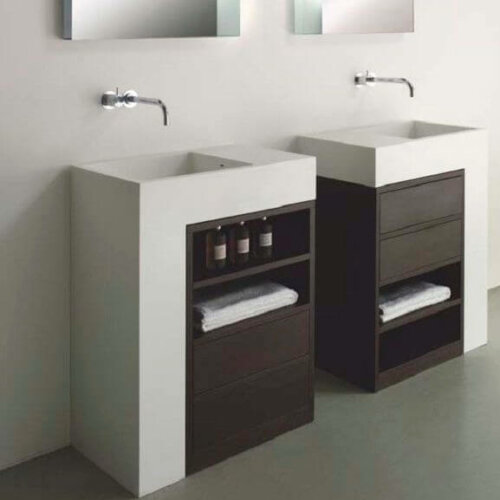 Washbasin Cabinet for two.
