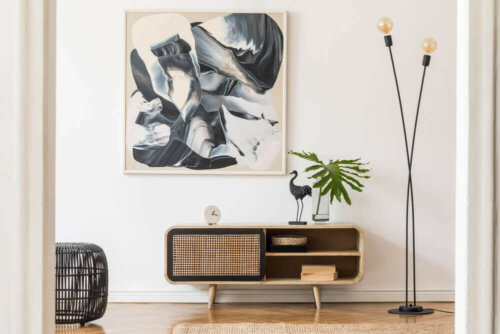 Some objects in a living room.