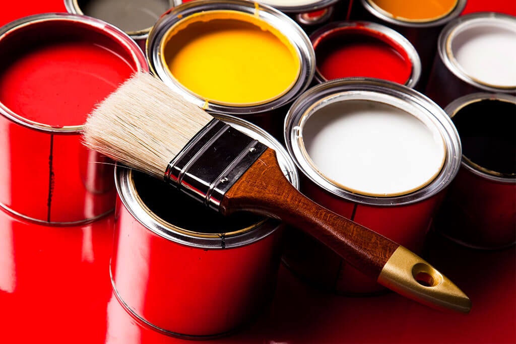 Types of paint for each space in your home