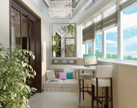 5 Ways to Decorate Enclosed Balconies