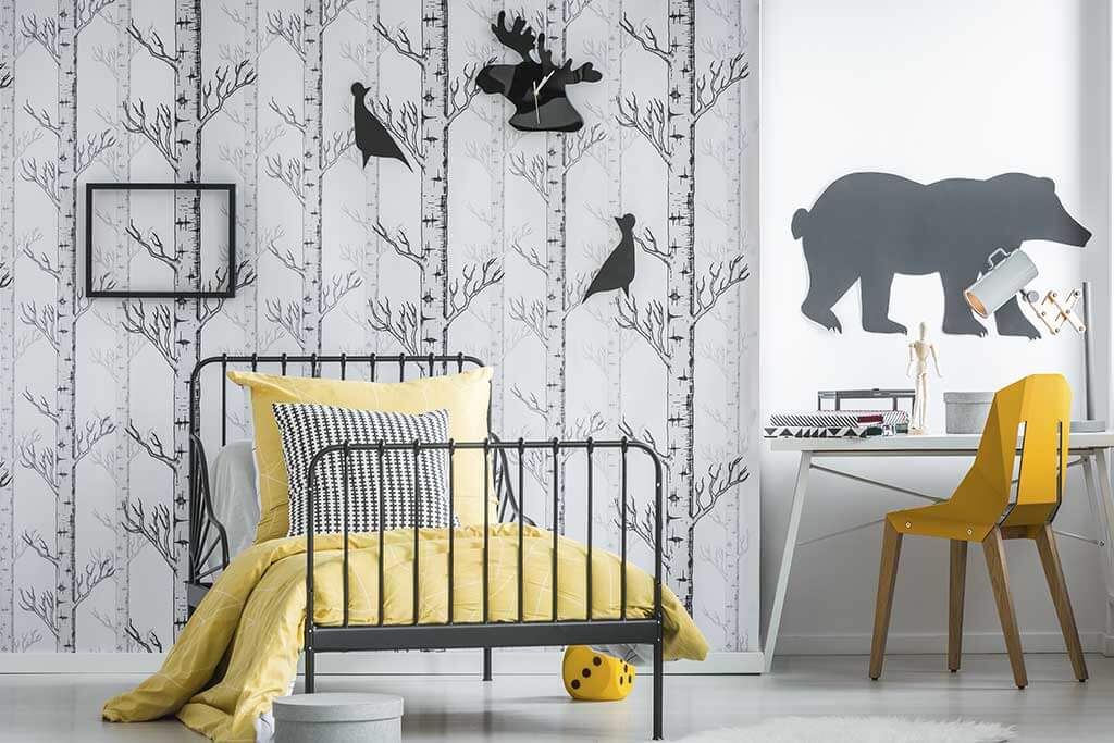 Fashionable Jungle Mural: Your Children Will Love it!