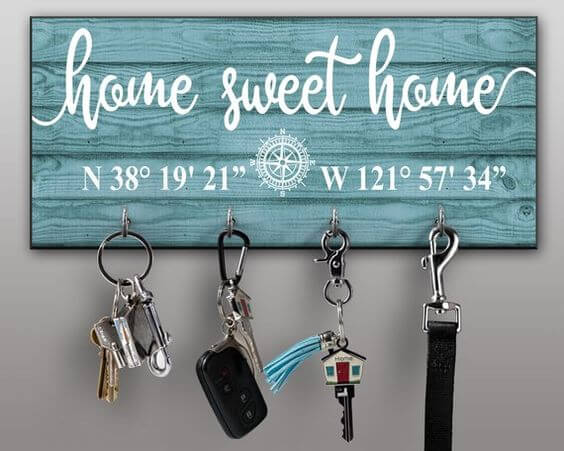 Crafts: How to Make Your Own Key Hanger