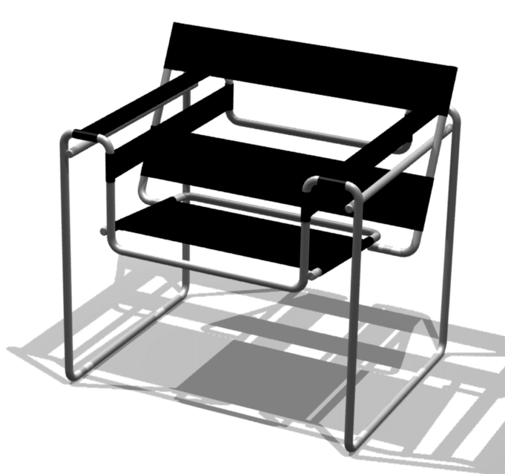 The Wassily Chair in Black: Seriousness and Contemporaneity